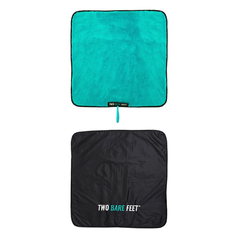 Two Bare Feet Kids Weatherproof Changing Robe & Changing Mat - Navy / Teal Extra Image 3